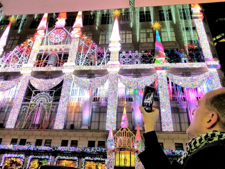 New York City: Holiday Lights Extravaganza Walking Tour - Key Points