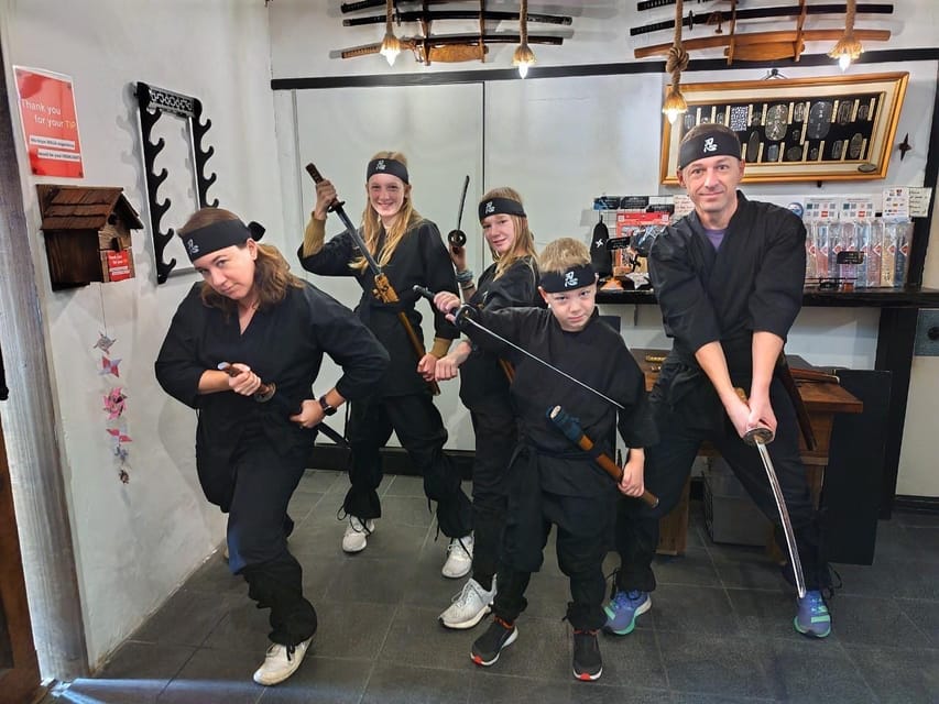 Ninja Experience Cafe Asakusa - Key Points