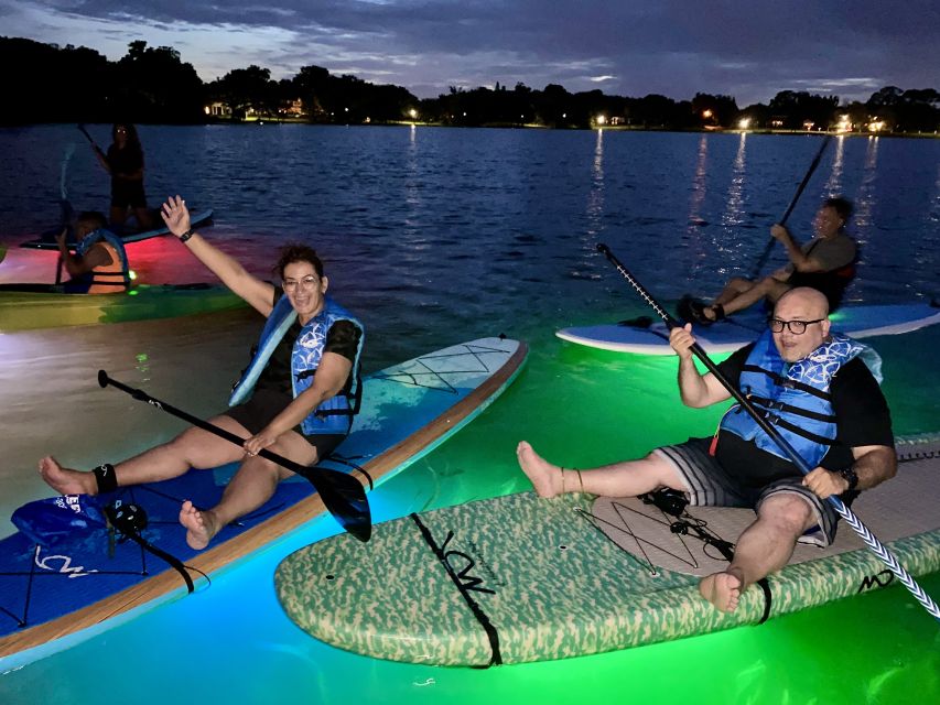 Orlando: Date Night LED Night Glow Tour With Sparkling Wine - Key Points