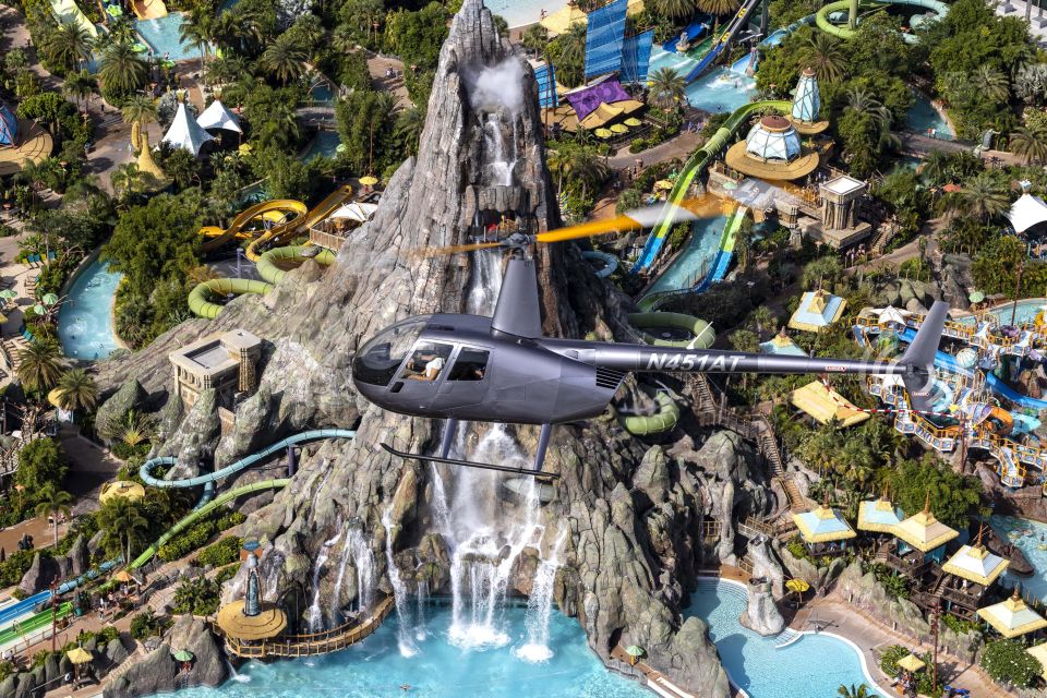 Orlando: Narrated Helicopter Flight Over Theme Parks - Key Points