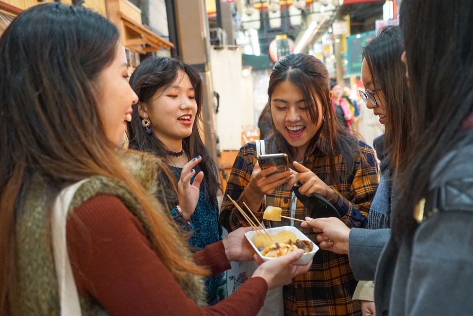 Osaka: 2-Hour Kuromon Market Walking Street Food Tour - Key Points