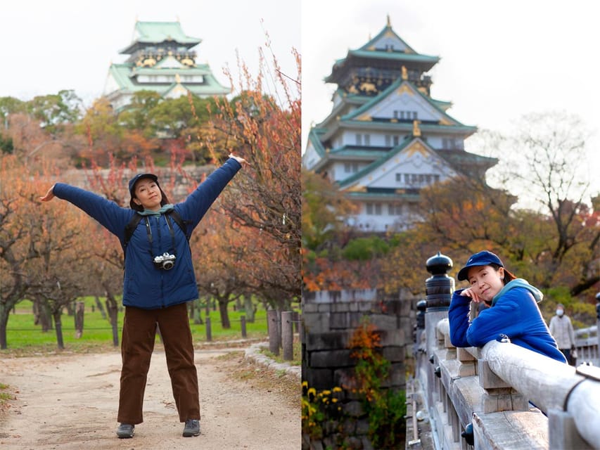 Osaka Castle and Dotonbori Photo,Vlog Shooting Tour - Key Points