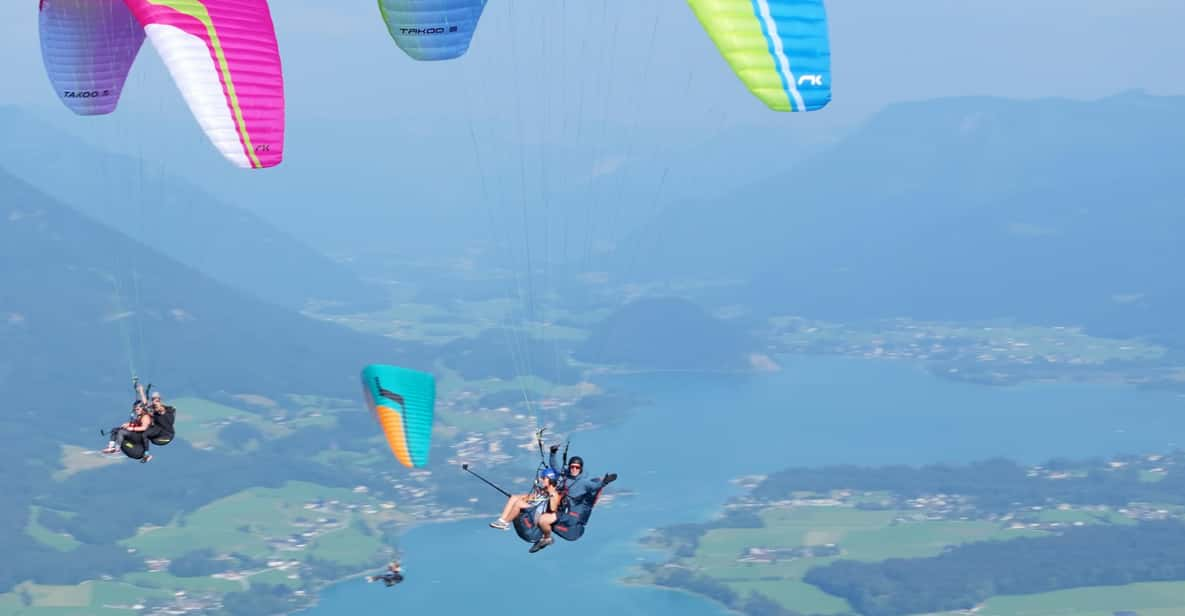 Paragliding Tandem Flight in Salzkammergut / Wolfgangsee - Key Points