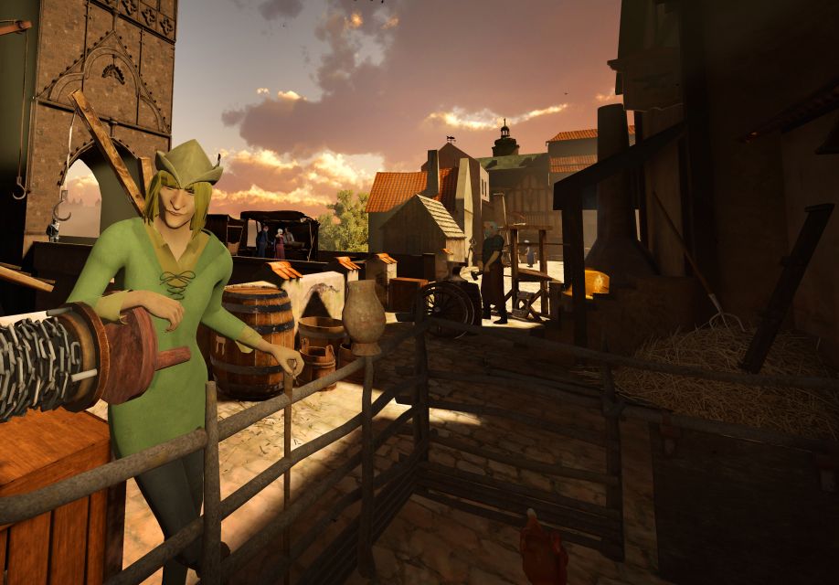 Prague: Virtual-Reality Time-Travel Experience to 1593 - Key Points