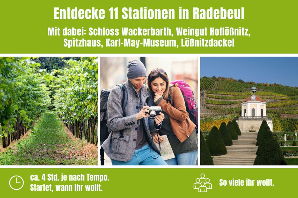 Radebeul: Scavenger Hunt Self Guided Tour - Key Points