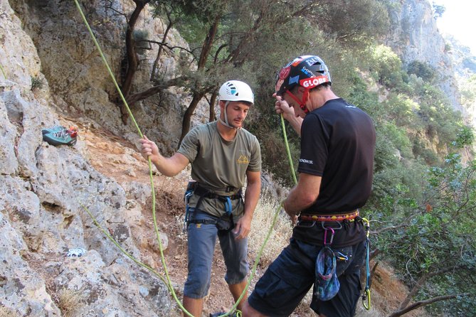 Rock Climbing With a Guide in Chania Therisos Gorge - Key Points