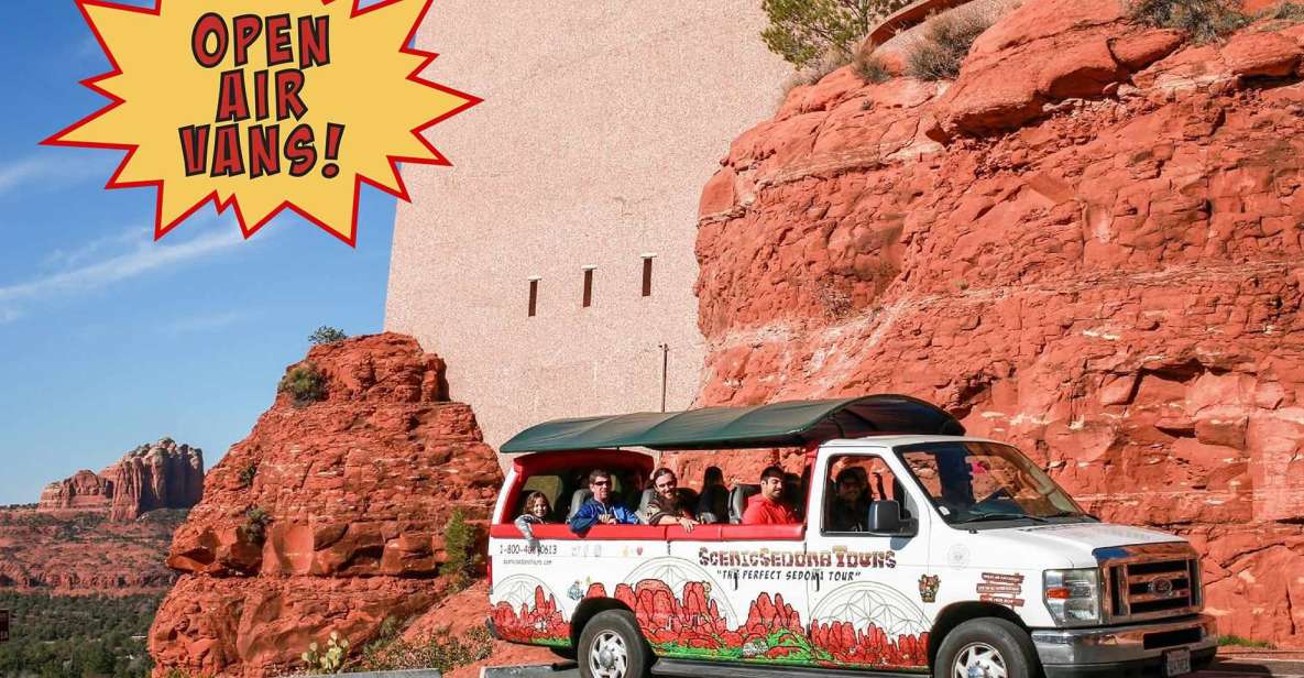 Sedona: Open-Air Van Tour With a Local Guide and 6 Stops - Key Points