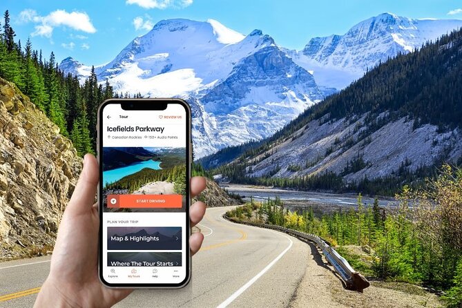 Self-Guided Audio Driving Tour in Icefields Parkway - Overview of the Tour