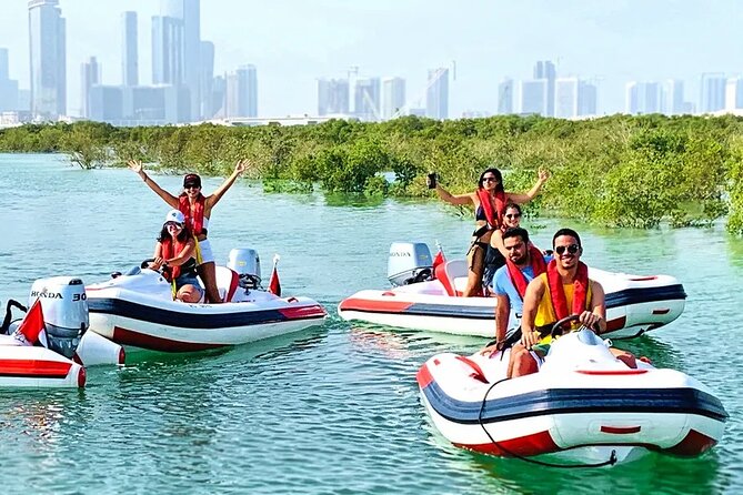 Small-Group Self-Drive Speedboat Tour in Yas Island Mangroves - Key Points