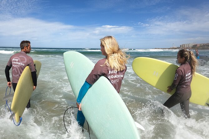 Small Group Surf Coaching in Porto W/Photos - Key Points