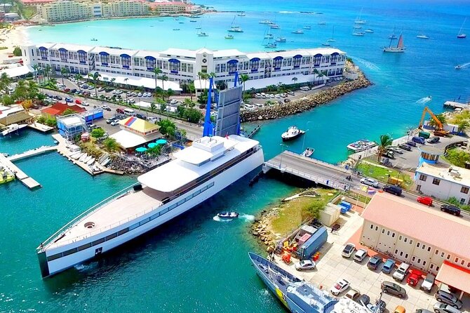 St. Maarten Rum Tasting Alongside the Mega Yacht Marina & Marigot Shopping - Key Points