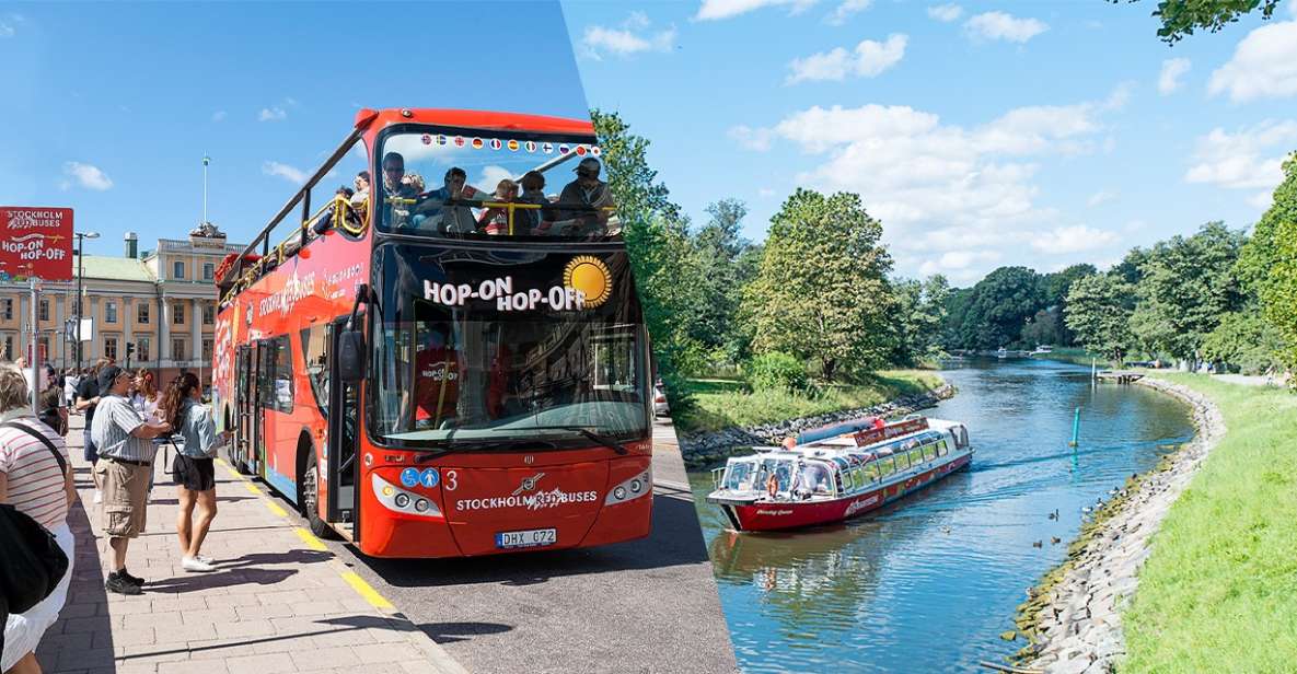 Stockholm: Hop-On Hop-Off Bus & Boat Option - Key Points