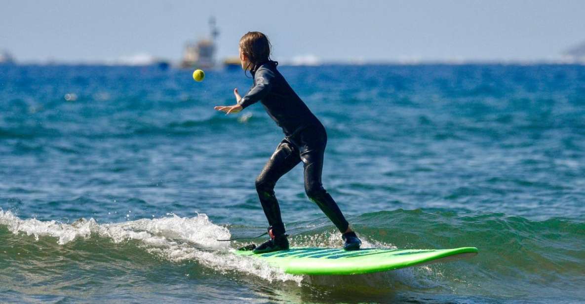 Tenerife: Surfing Lesson for Kids in Las Americas - Key Points