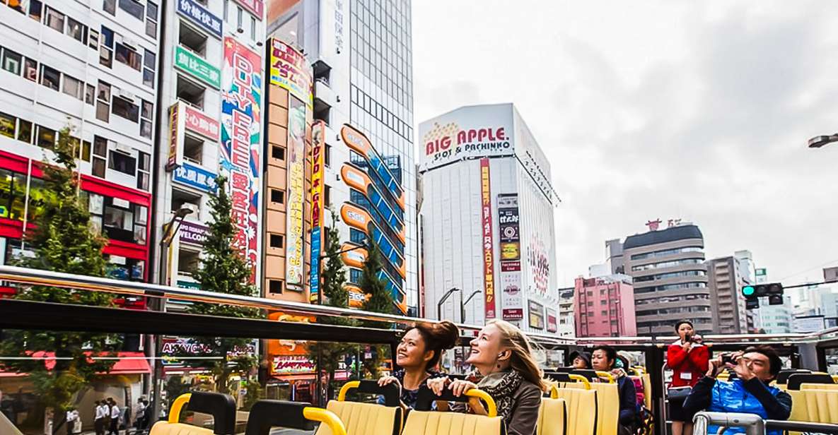 Tokyo: Hop-On Hop-Off Sightseeing Bus Ticket - Key Points