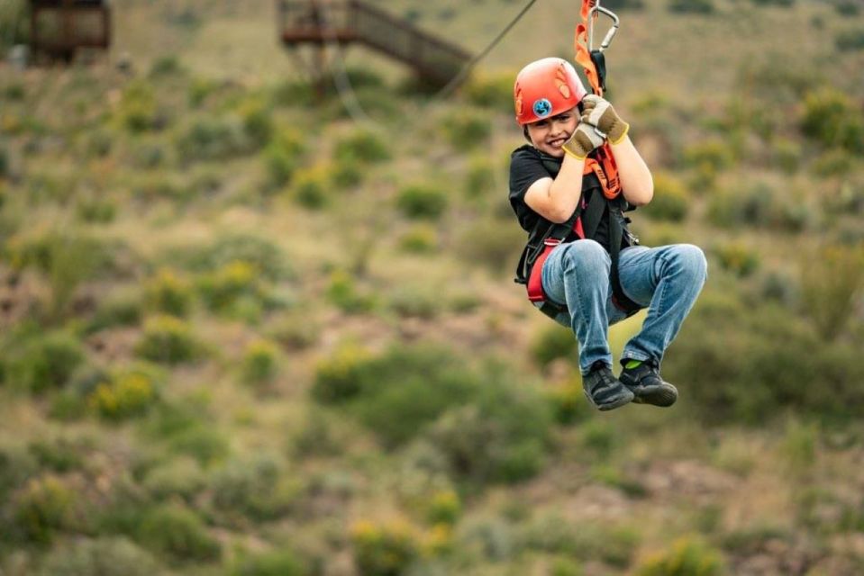 Tucson: 5-Line Zipline Course in the Sonoran Desert - Key Points