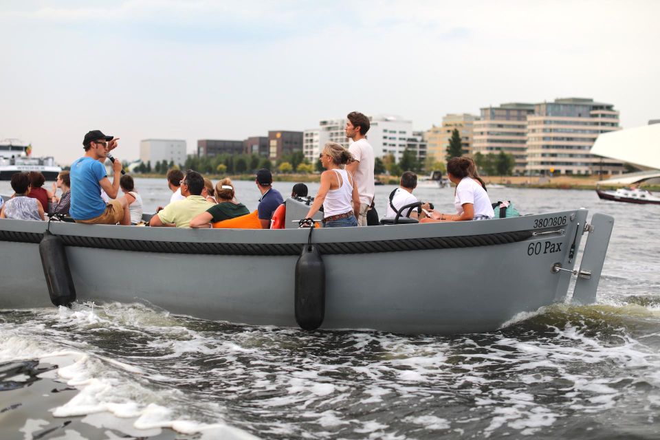 Visit Amsterdam by Boat With a French Guide - Key Points