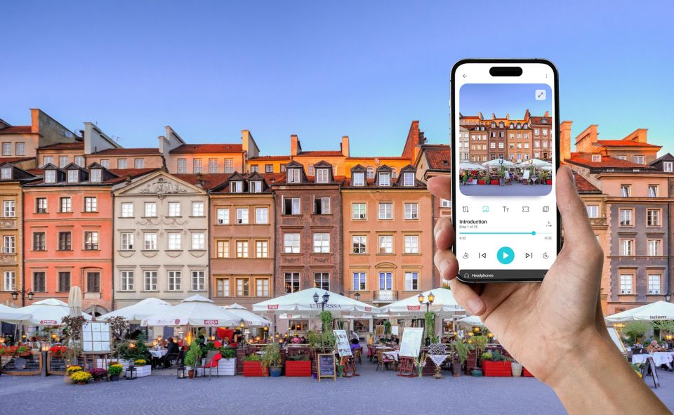 Warsaw Old Town In-App Audio Tour on Your Phone (ENG) - Key Points