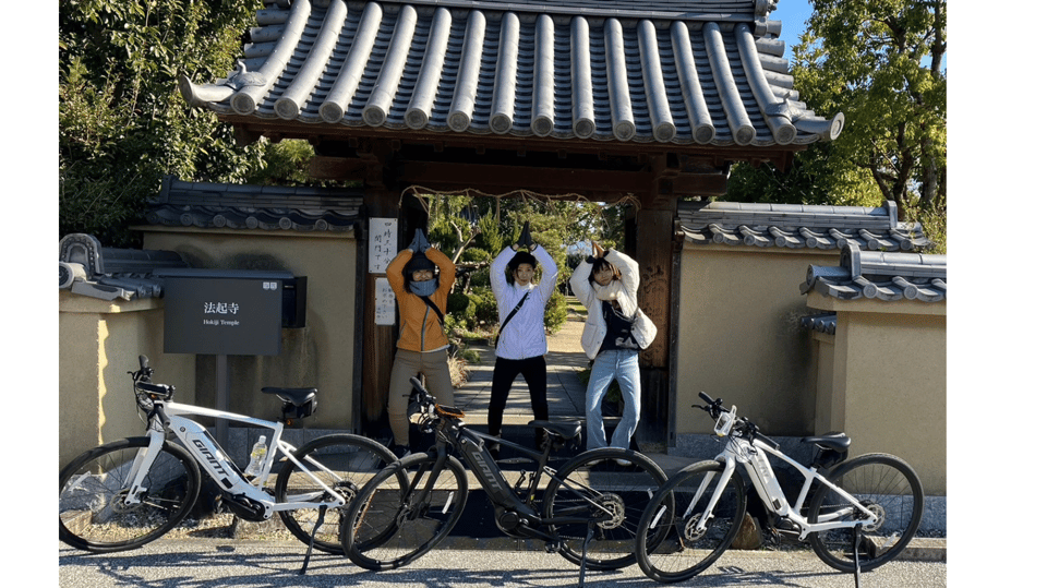 World Heritage Horyuji Temple: E-bike Tour in Ikaruga, Nara - Accessing Hidden Spots