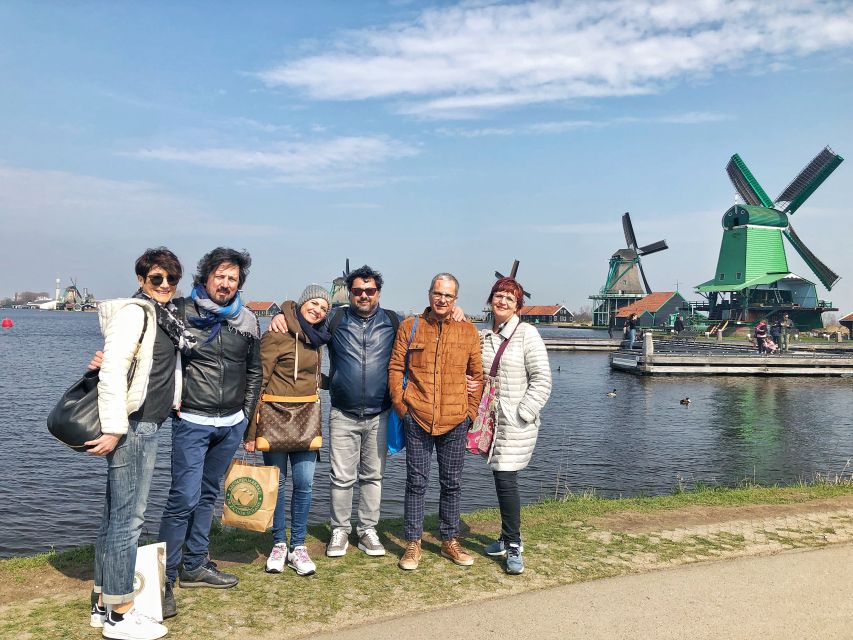 Zaanse Schans Windmills 4-Hour Tour in Italian - Key Points