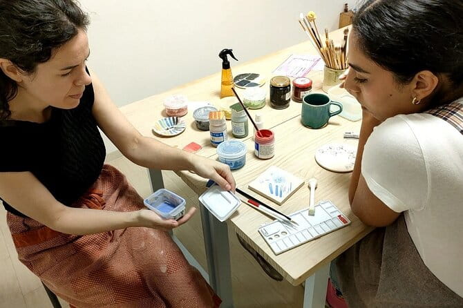 2 Hours Private Painting of Ceramics in Osaka - Workshop Overview