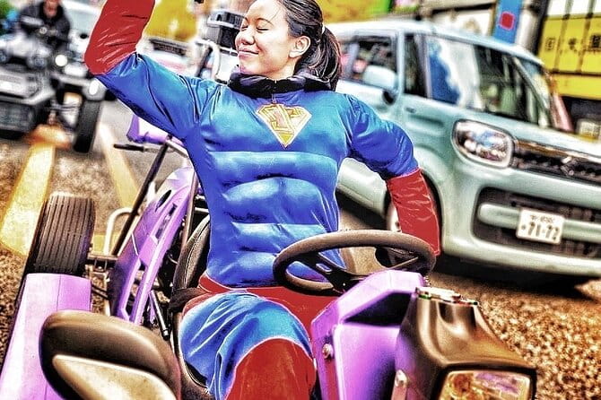 90 Min Tokyo Go-Kart: Shibuya Crossing and Tokyo Tower*Idp Must*