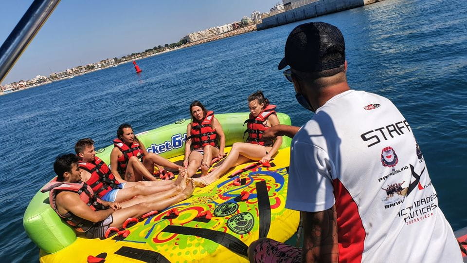 Alicante: Boat Powered Crazy Sofa Ride - Activity Overview