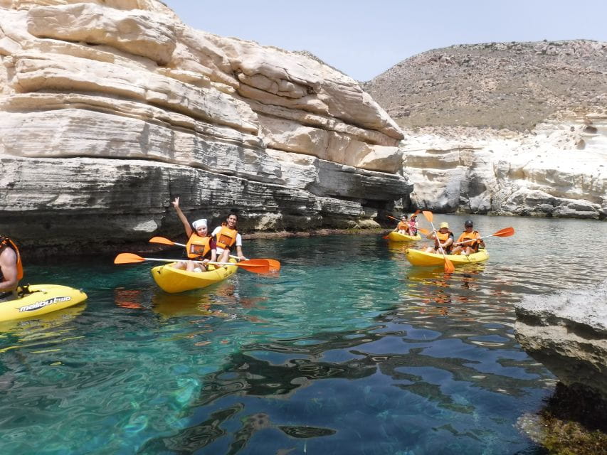 Cabo De Gata: Kayak & Snorkel Excursion in Natural Park