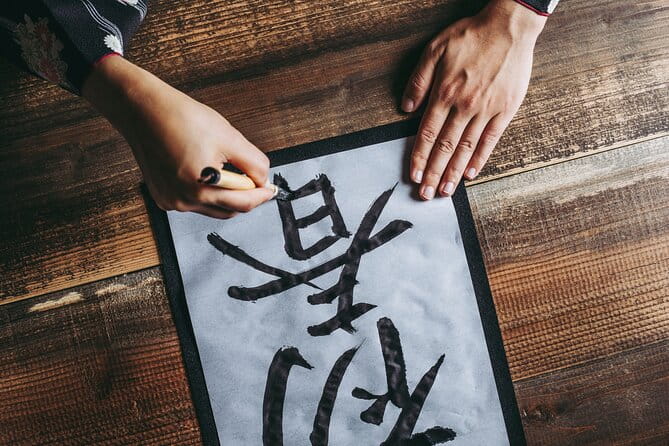 Fox Mask Painting Experience in Asakusa Tokyo