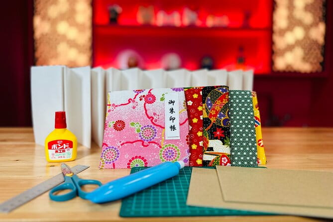 Handmade Goshuin Book Experience Eco Friendly Upcycling in Tokyo