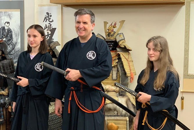 IAIDO SAMURAI Experience With Real SWARD and ARMER - Overview of the Iaido Samurai Experience
