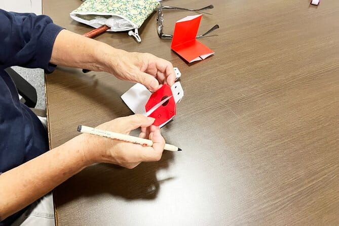 Japanese Miniature Kimono Made With Origami in Osaka