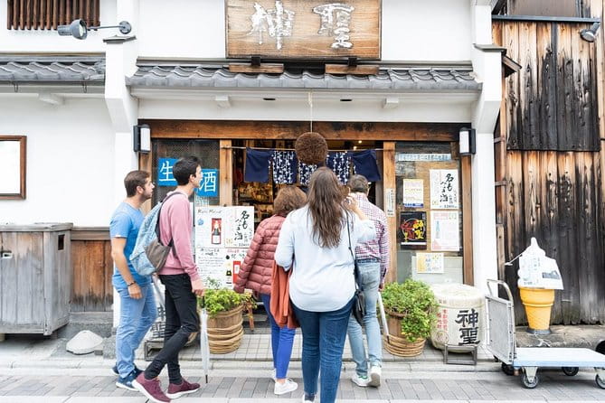 Kyoto Sake Tasting Near Fushimi Inari