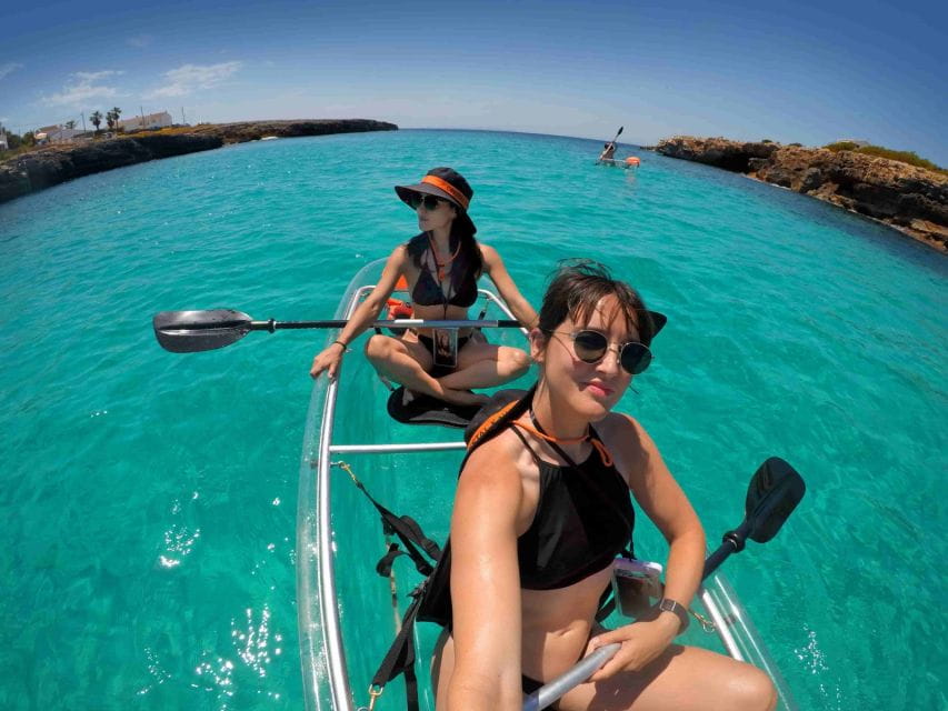 Menorca: Guided Transparent Kayaking Tour - Tour Overview