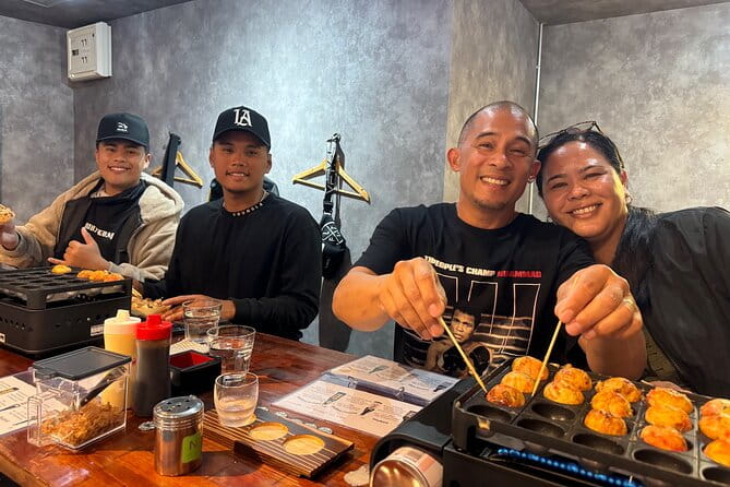 Osaka SAKE Tasting With Takoyaki DIY