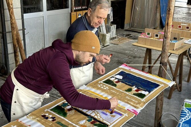 Powder Belt Pass 5 Days Ticket, Brush-Dyeing Experience