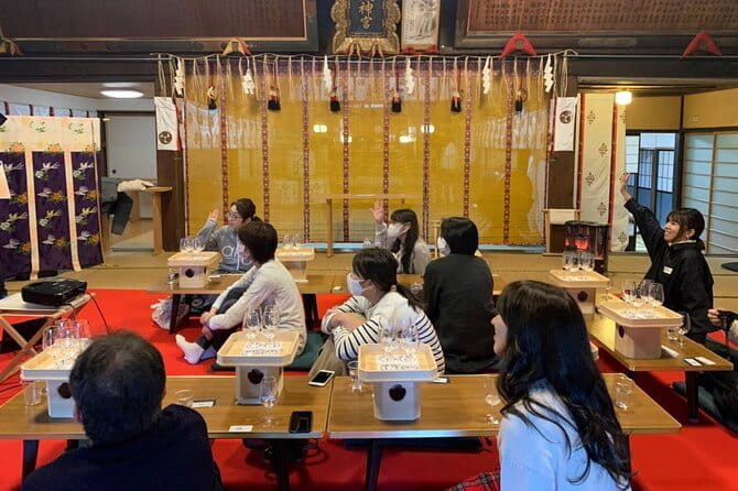 Private Sacred Sake Tasting Inside a Shrine - Event Overview