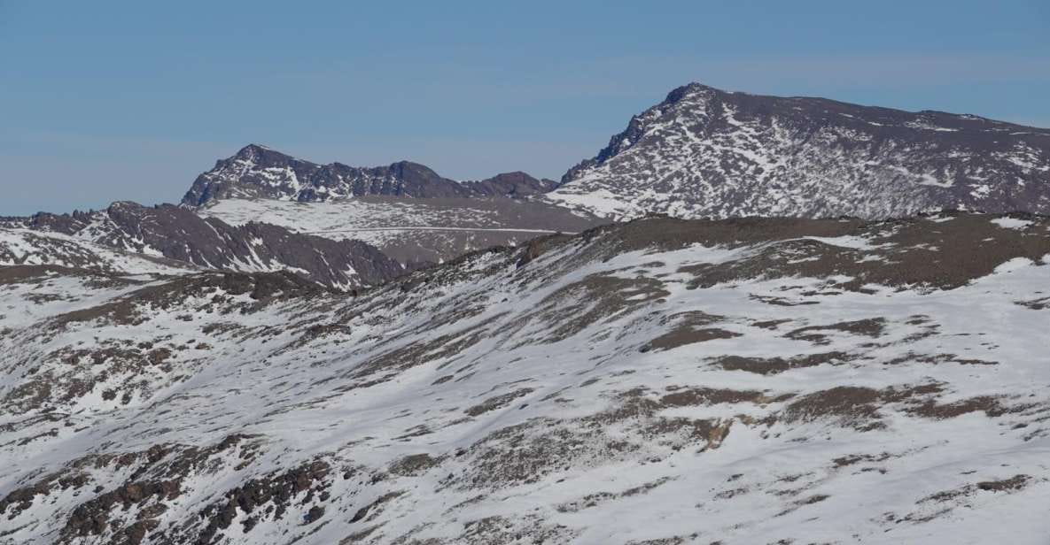 Sierra Nevada Hiking Experience With Crampons on the Snow