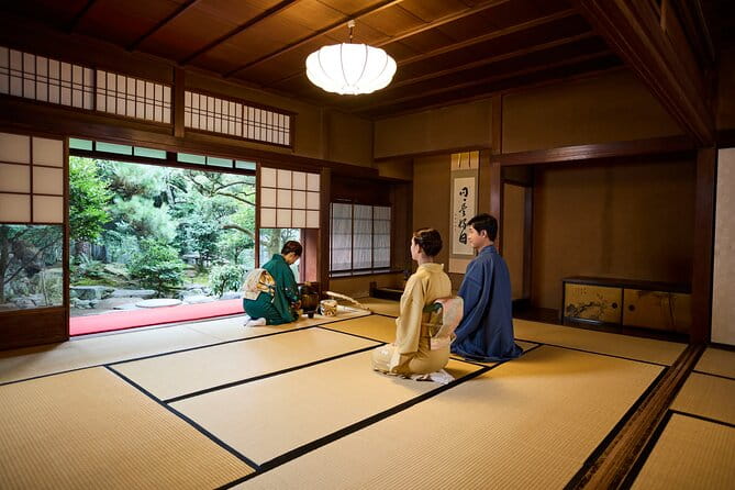 Sweets Making & Kimono Tea Ceremony at Kyoto Maikoya, GION - Activity Overview