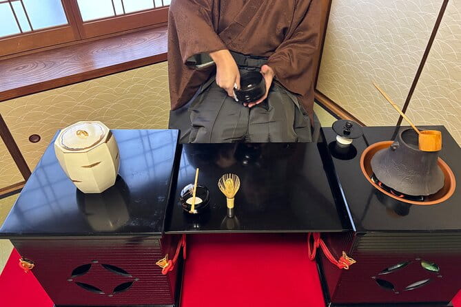 Tea Ceremony in 100 Years Old Townhouse With Tables and Chairs
