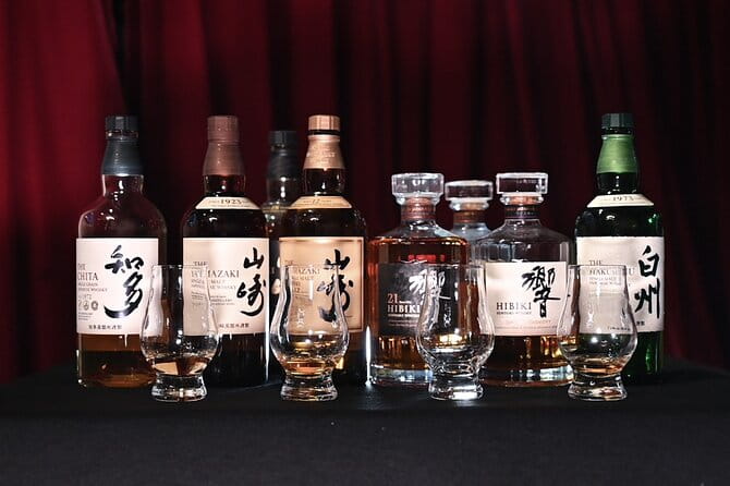 The 4 Best Japanese Whiskies Tasting/Hibiki 21YEAR, YAMAZAKI, Etc