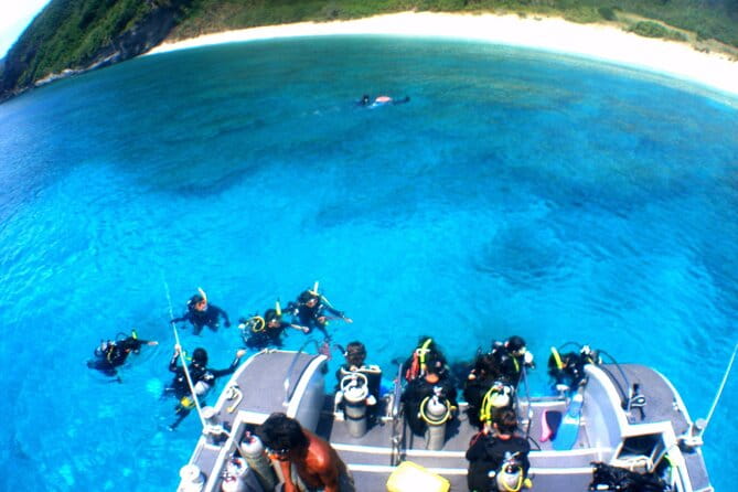 Full Day Guided Boat 2diving in Kerama Islands（License Required） - Meeting Point and Schedule