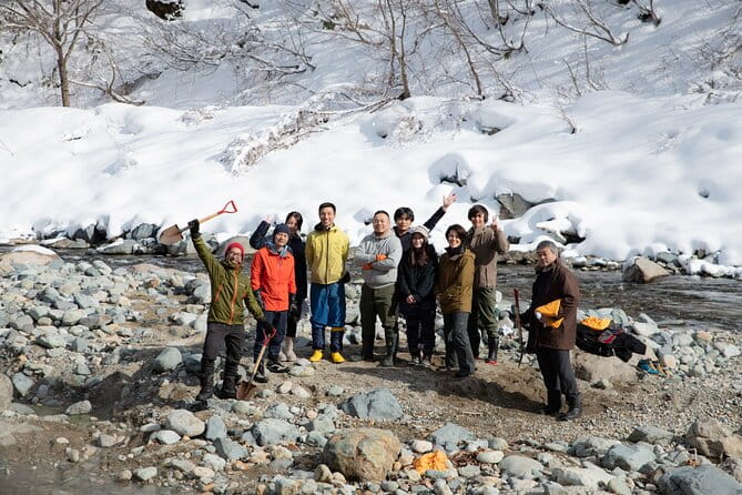 A Secret Wild Outdoor Bath Rotenburo Experience From NAGANO