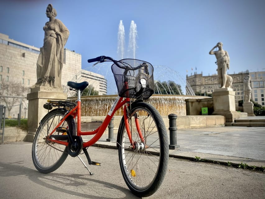 Barcelona: Full-Day Bike Rental With Helmet and Lock
