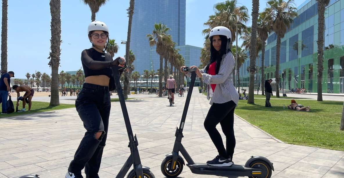 Barcelona: Panoramic Escooter Tour - Tour Overview