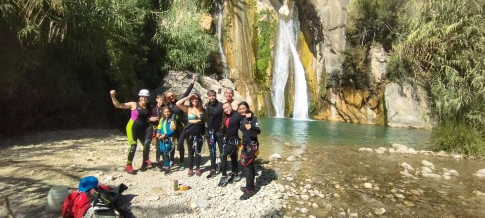 Bolulla: Canyoning in Estret De Les Penyes