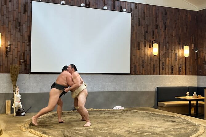 Challenge With Sumo Wrestlers With Dinner in Tokyo - Engaging With Retired Sumo Wrestlers