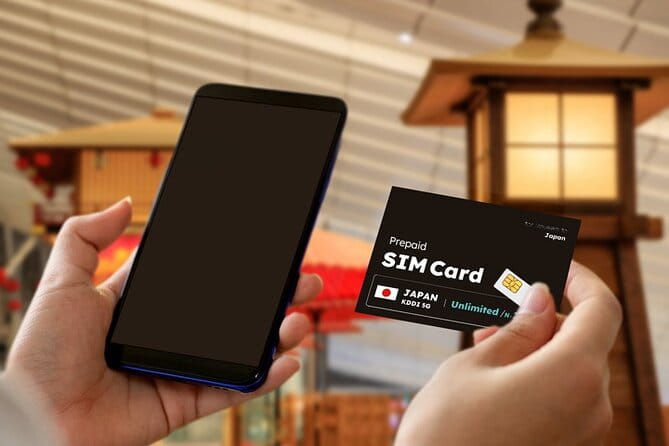 【Upto 35%OFF】Unlimited Data 5G SIM Card for Japan, Kansai Airport