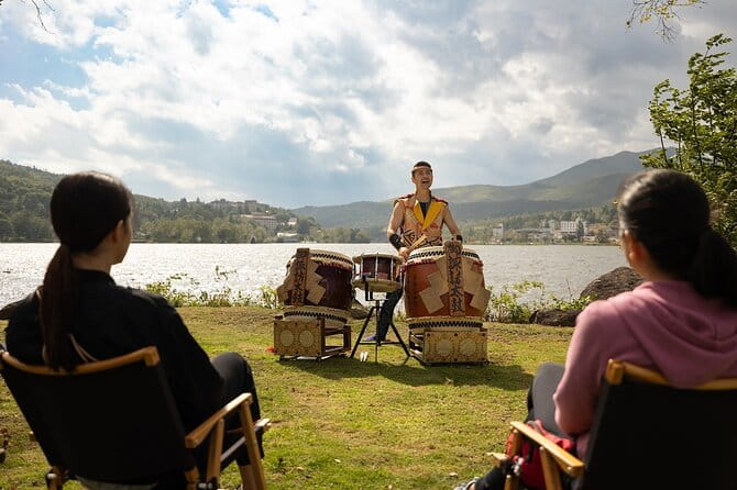 Enjoy a Private Osuwa Daiko Performance in the Great Nature