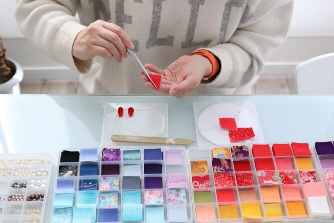 Experience Tsumami Zaiku and Making Wagashi in Tokyo