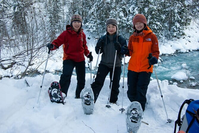 Forest Snowshoeing in White Birch and Blue River Course